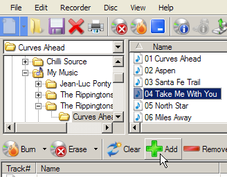 Screenshot: CDBXP Explorer Screen